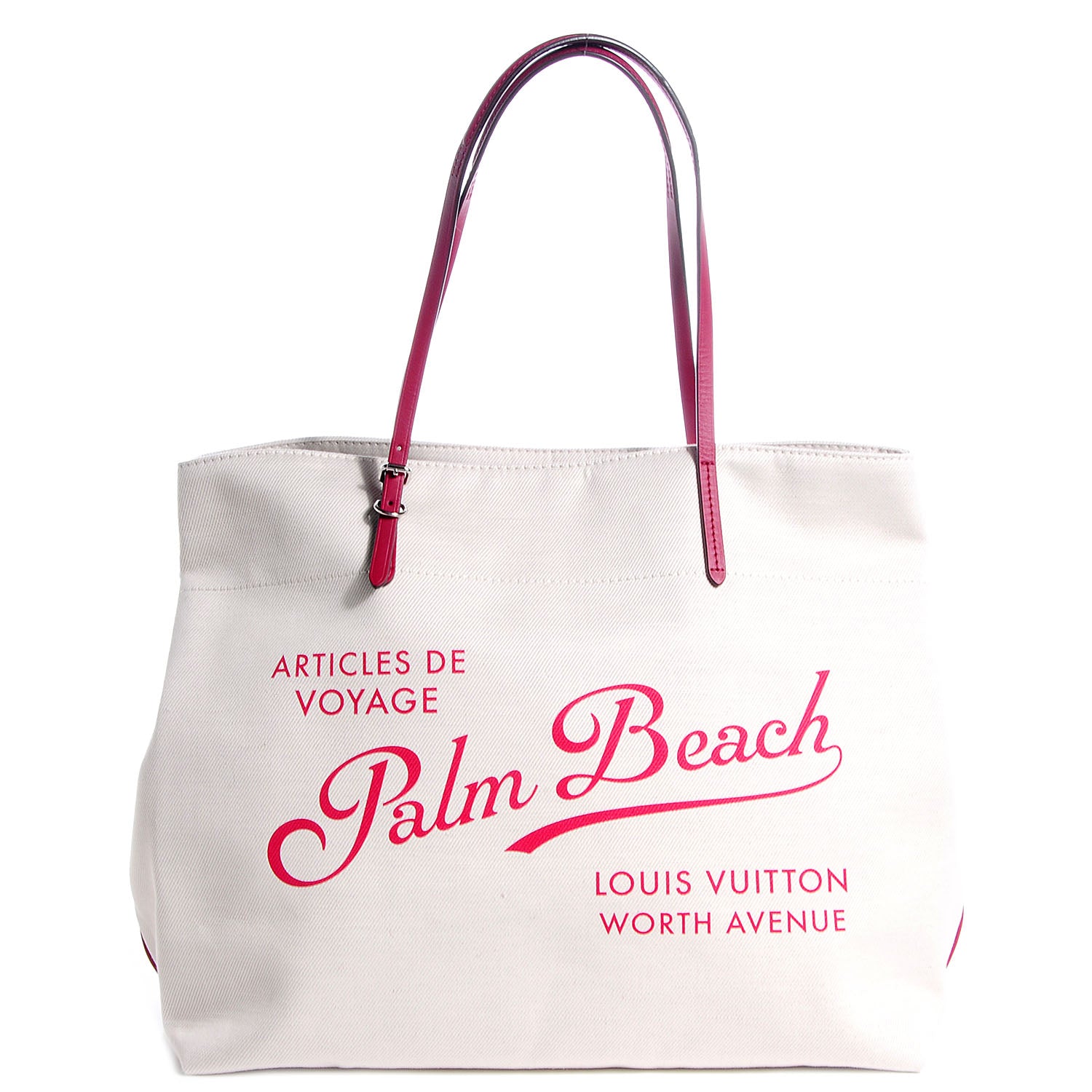 Louis Vuitton Cabas Palm Beach GM Fuchsia 1 of 7