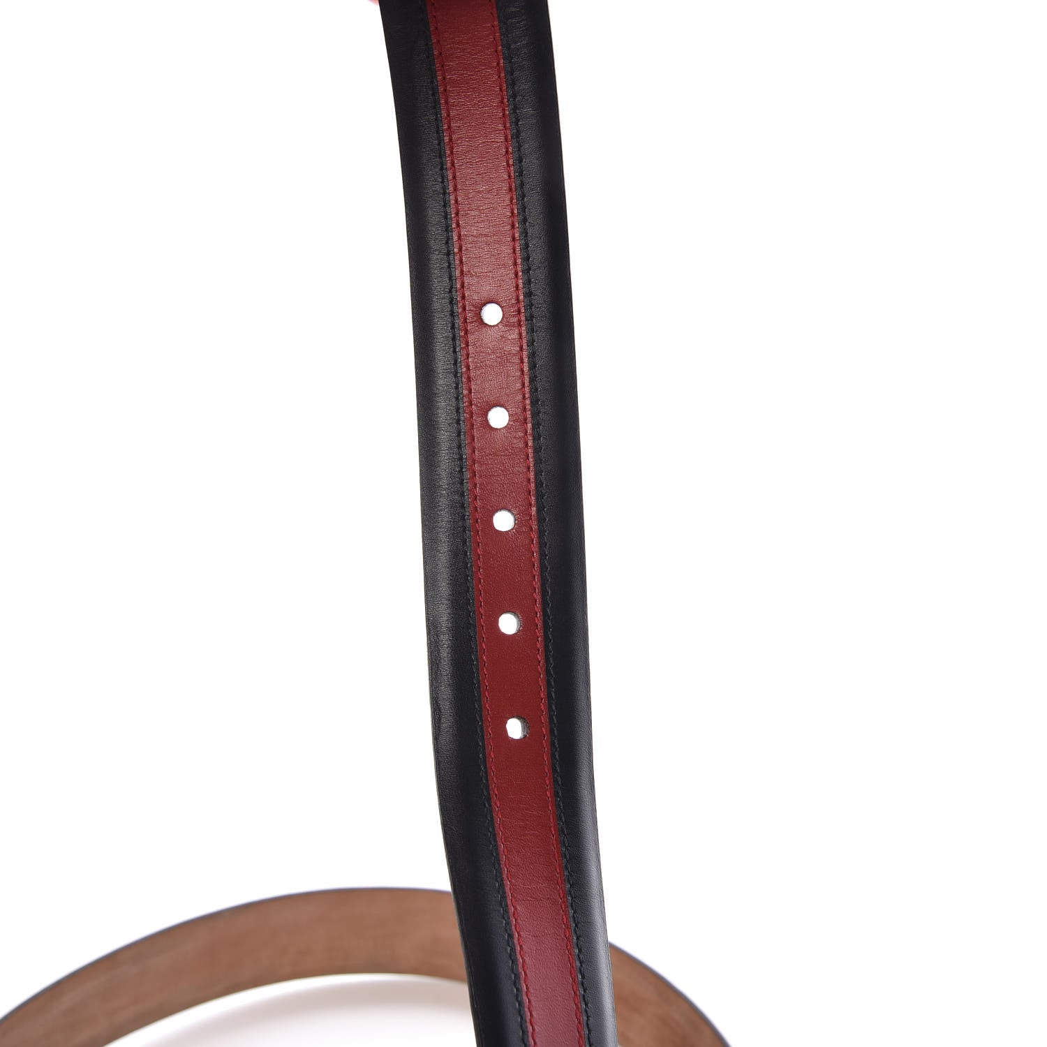 Gucci Calfskin Web Belt 100 40 Navy 5 of 6