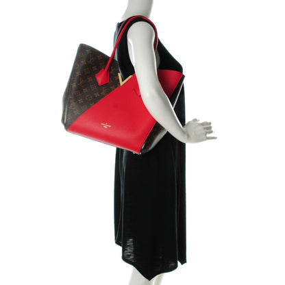 Louis Vuitton Calfskin Monogram Kimono Tote Cherry 2 of 7