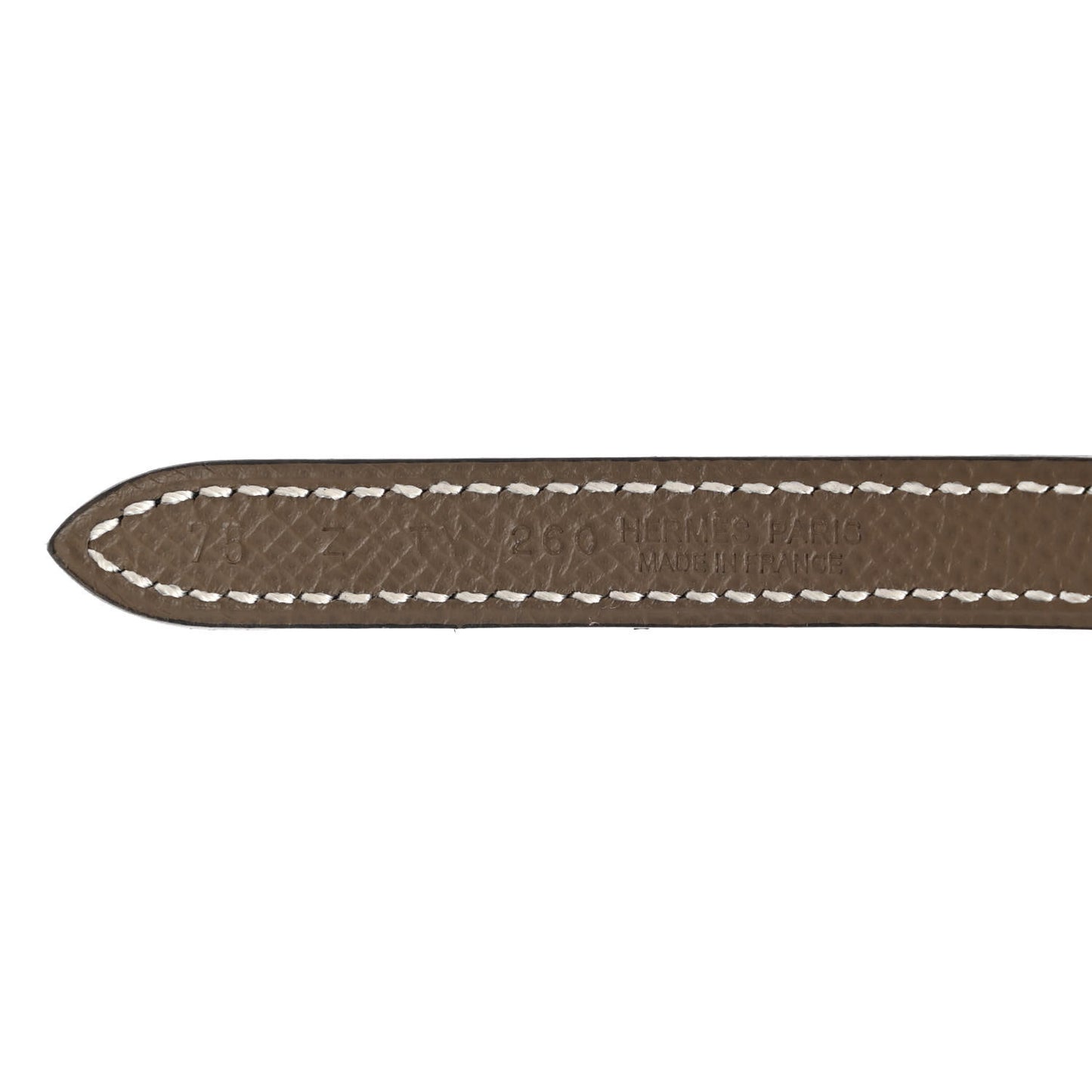 Swift Epsom Carrousel 13mm Belt 75 Black Etoupe