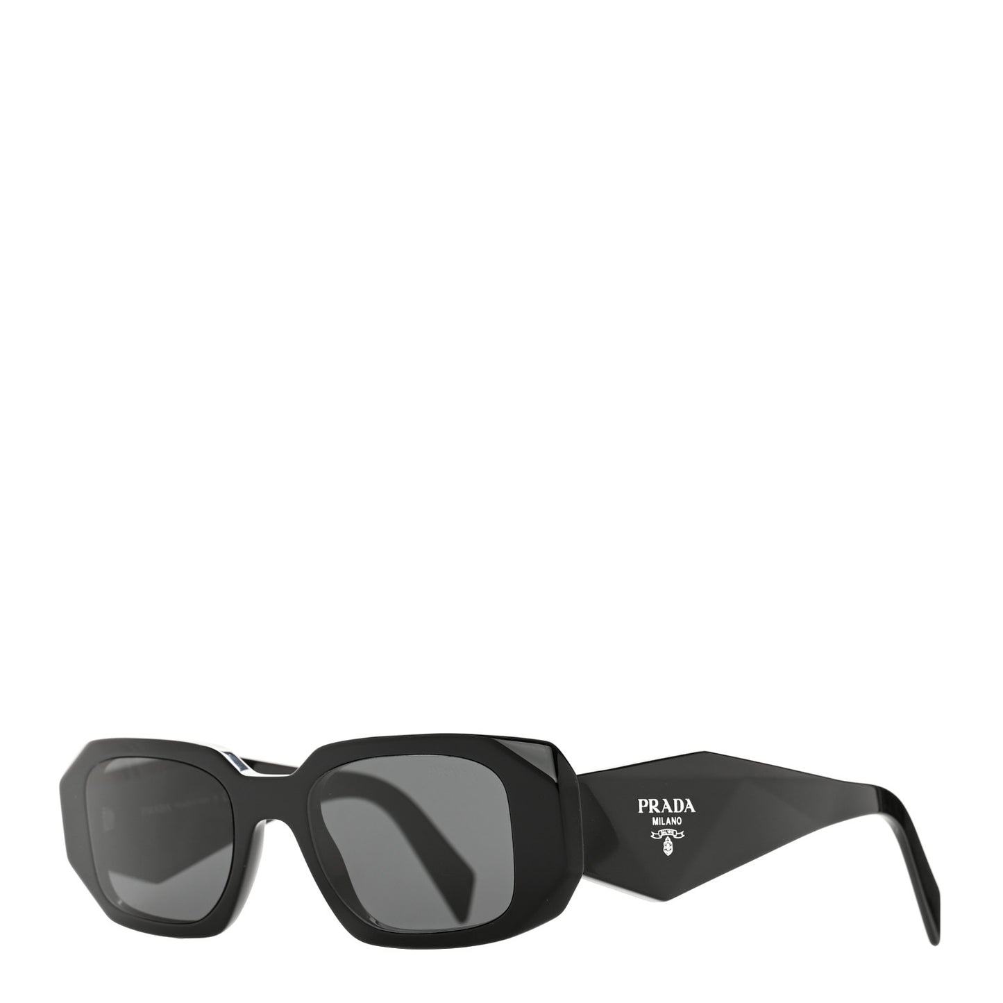 Acetate Symbole Sunglasses SPR 17W Black