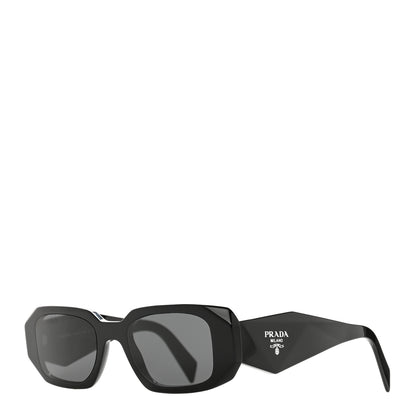 Prada Acetate Symbole Sunglasses SPR 17W Black 1 of 6