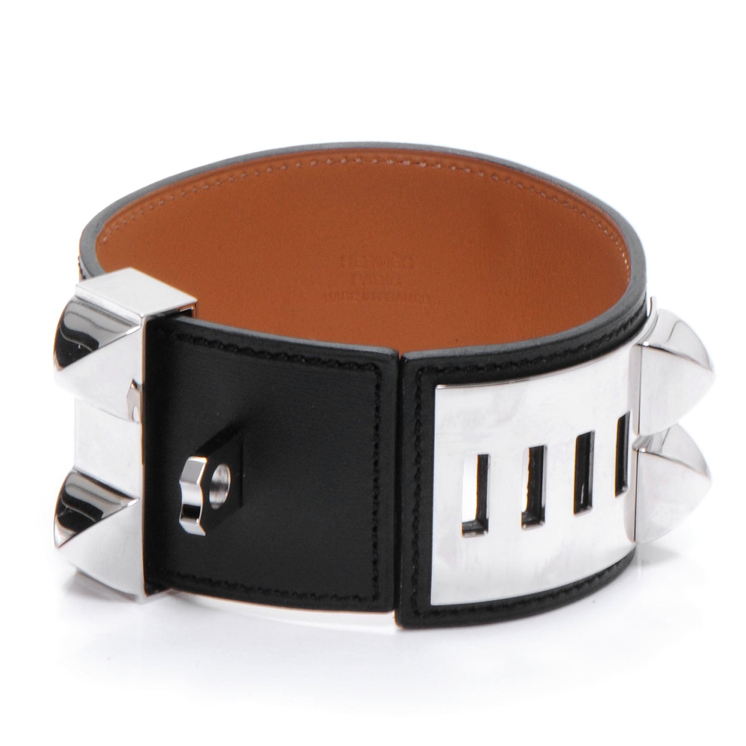 Hermes Chamonix Collier de Chien CDC Bracelet L Black 4 of 6