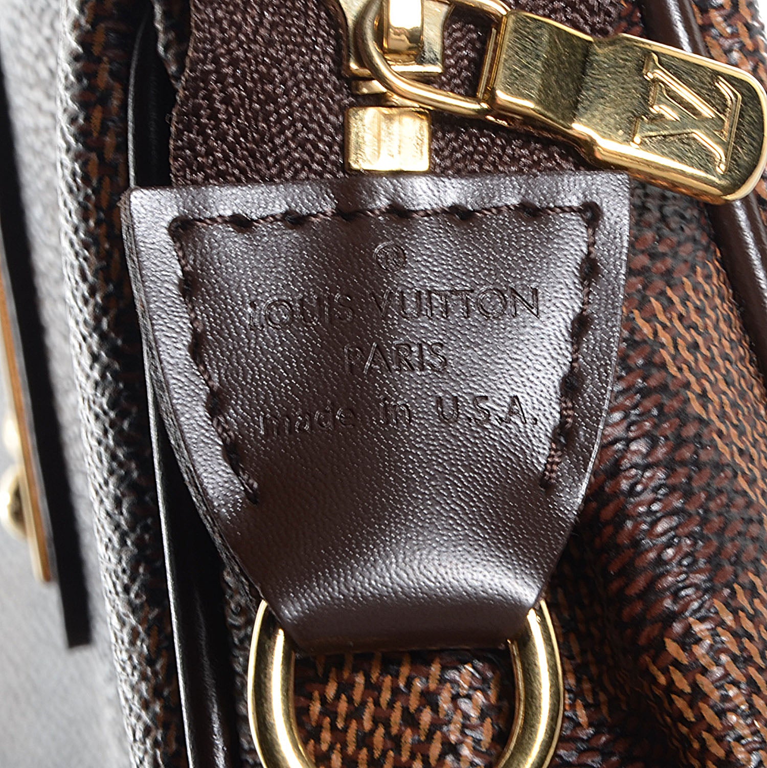 Louis Vuitton Damier Ebene Eva Clutch 7 of 8