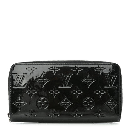 Louis Vuitton Vernis Zippy Wallet Noir Magnetique 1 of 12