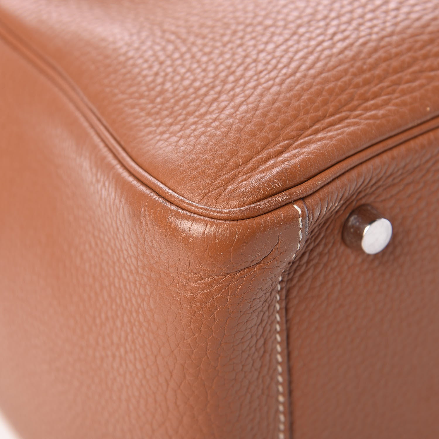 Hermes Taurillon Clemence Lindy 30 Gold 10 of 14