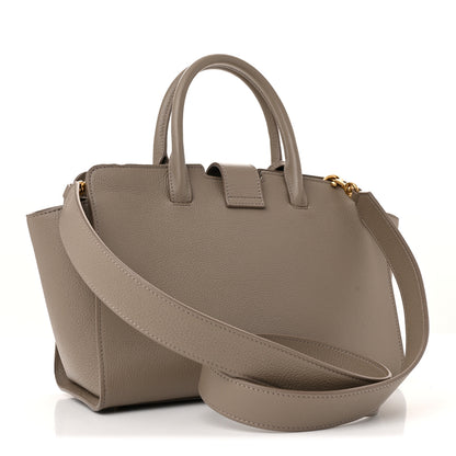 Saint Laurent Calfskin Baby Monogram Downtown Cabas Mink 3 of 10