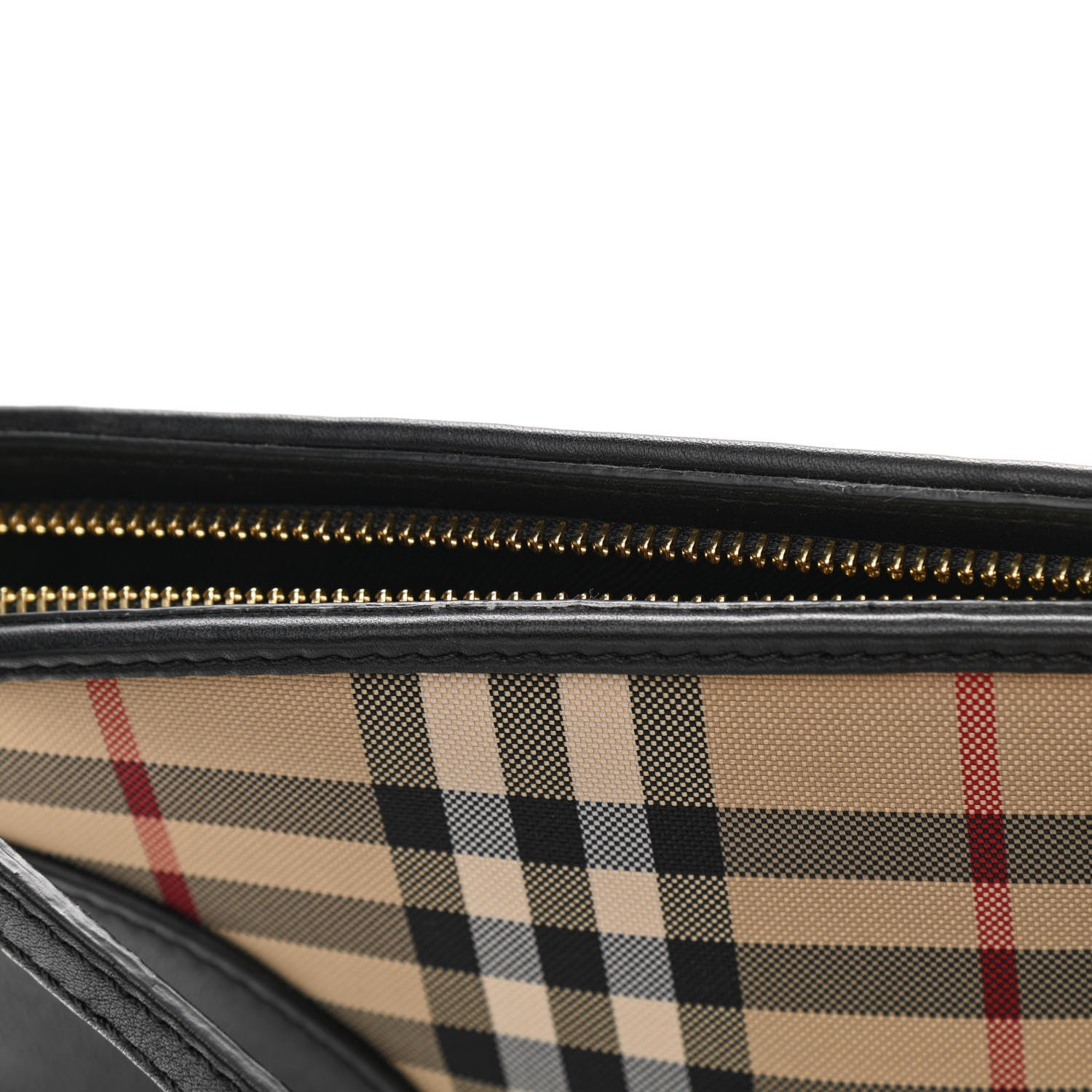 Burberry Horseferry Check Small Chichester Crossbody Clutch Bag Black 12 of 12