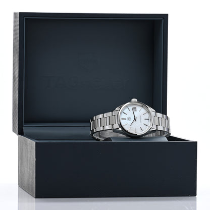 Tag Heuer Stainless Steel Mother of Pearl 32mm Carrera Lady Quartz Watch WAR1311 5 of 5