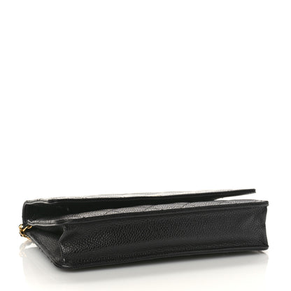Chanel Caviar Quilted Wallet on Chain WOC Black 4 of 10