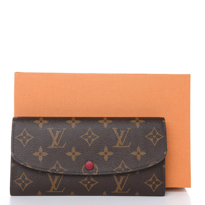 Louis Vuitton Monogram Emilie Wallet Fuchsia 7 of 7