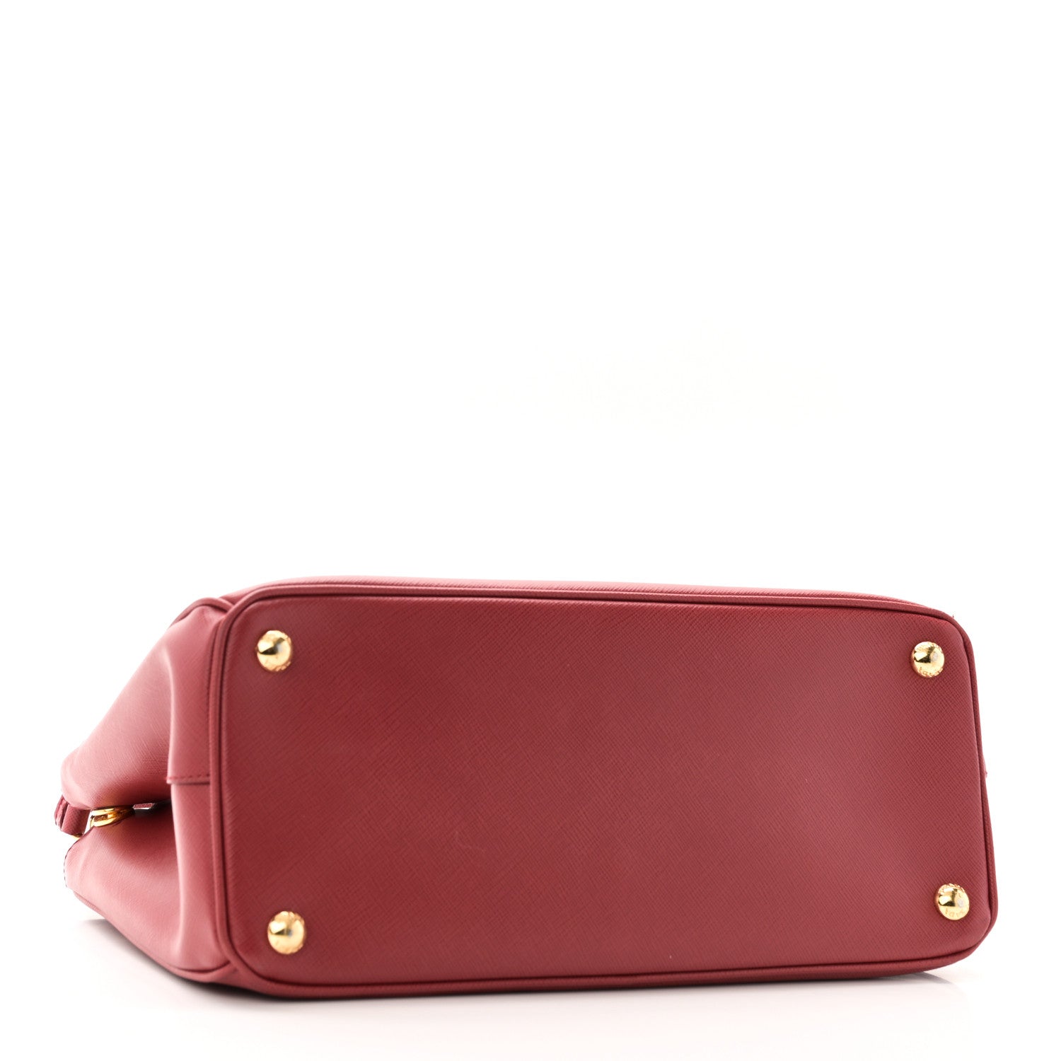 Prada Saffiano Lux Medium Galleria Double Zip Tote Fuoco 4 of 13