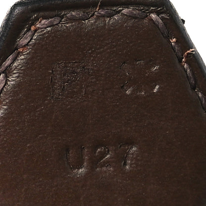 Hermes Taurillon Clemence Bolide 31 Chocolate 7 of 10