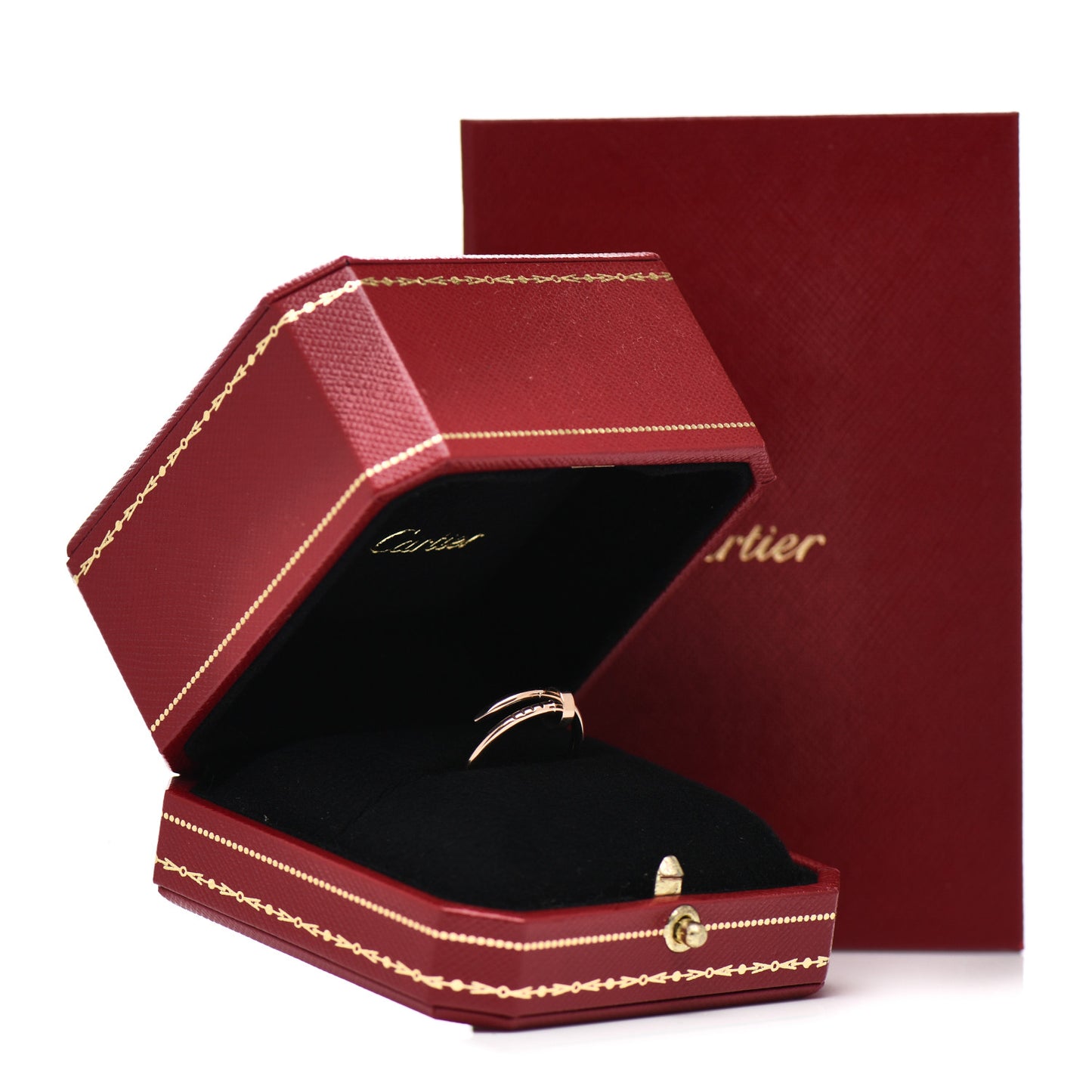 18K Pink Gold Small Juste Un Clou Ring 55 7.25
