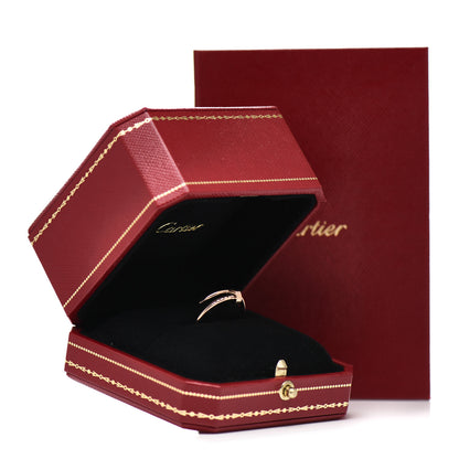 Cartier 18K Pink Gold Small Juste Un Clou Ring 55 7.25 5 of 5