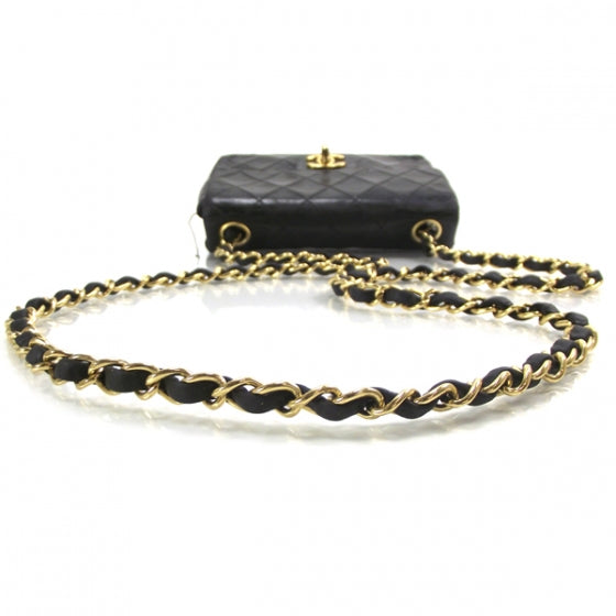 Chanel Lambskin Mini Flap Black 6 of 14