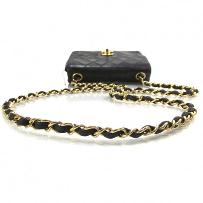 Chanel Lambskin Mini Flap Black 6 of 14