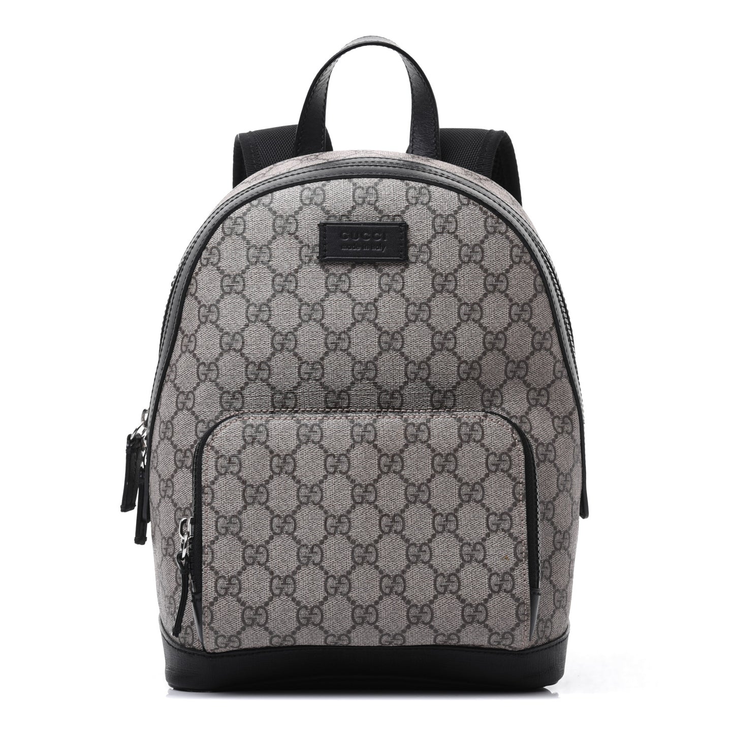 GG Supreme Monogram Small Eden Day Backpack Black