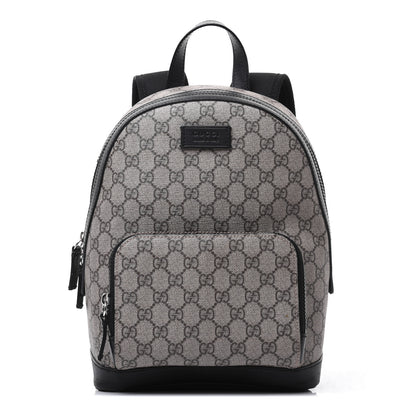 Gucci GG Supreme Monogram Small Eden Day Backpack Black 1 of 22