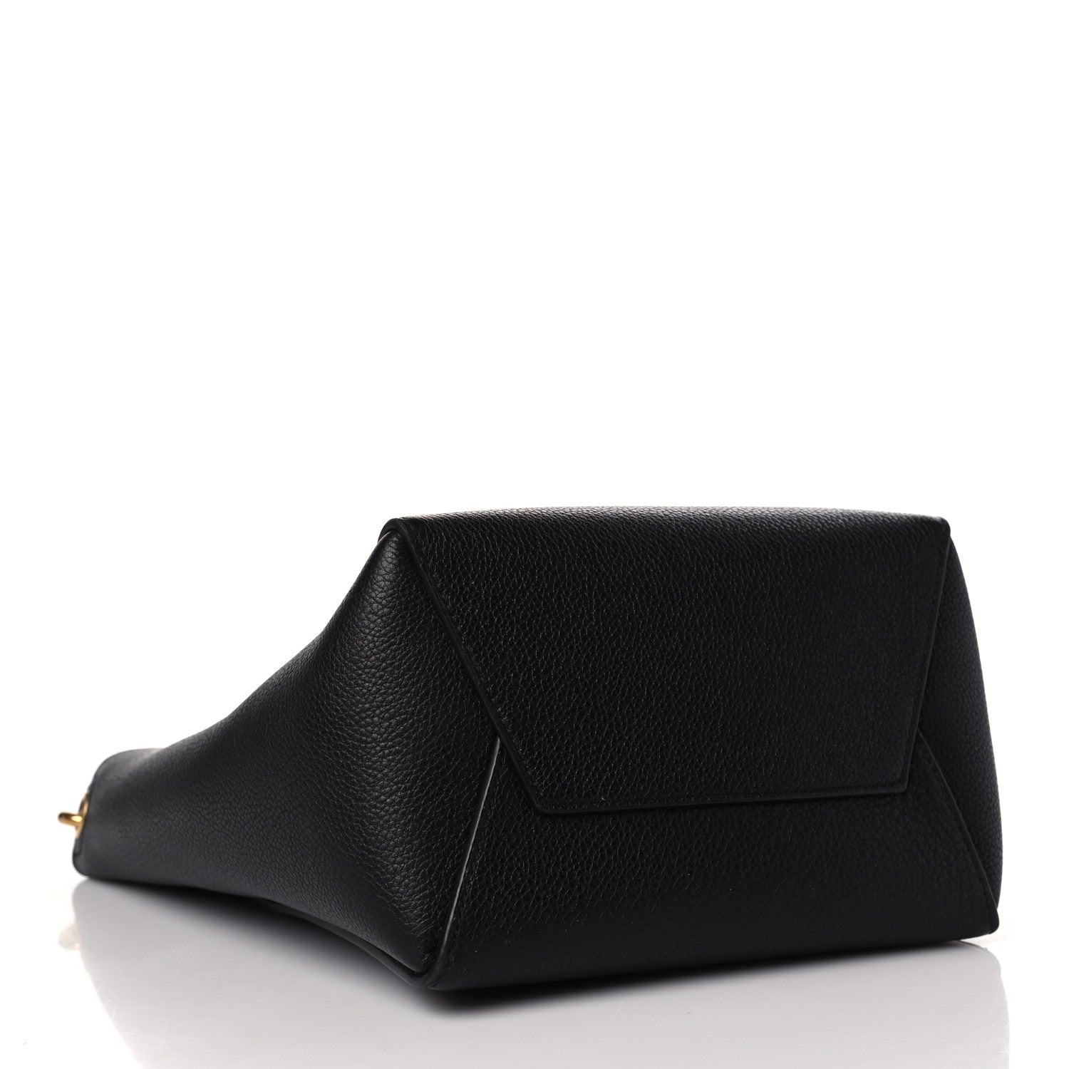 Celine Soft Grained Calfskin Small Sangle Bucket Bag Black 4 of 8