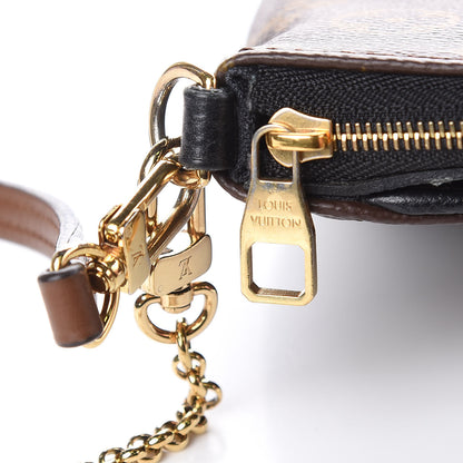 Louis Vuitton Monogram Pallas Clutch Black 7 of 11