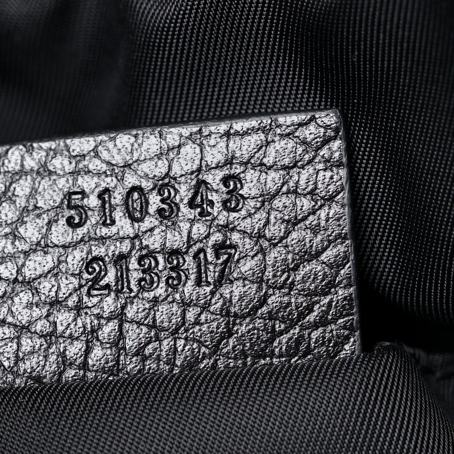 Gucci Nylon Monogram Medium Light Single Buckle Backpack Black 7 of 13