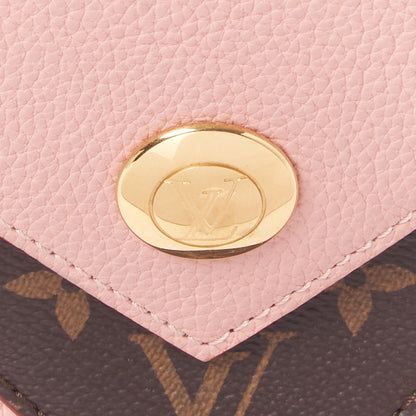 Louis Vuitton Grained Calfskin Monogram Double V Rose Poudre 8 of 9