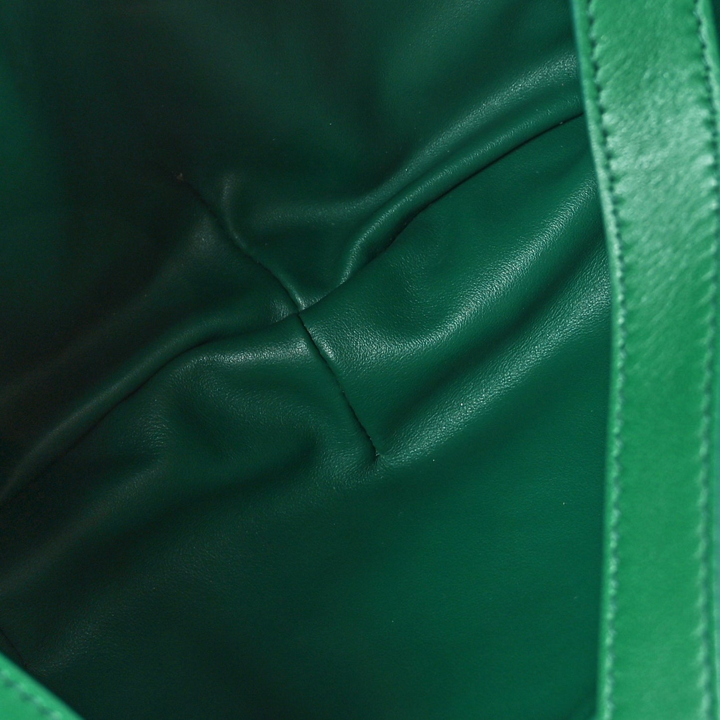 Nappa Intrecciato Small Bulb Racing Green