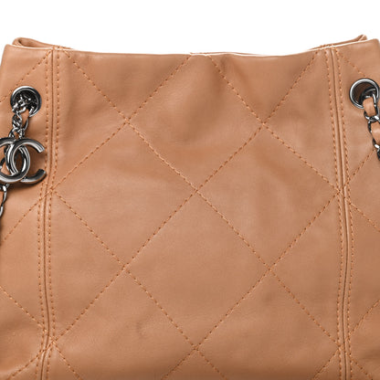 Chanel Lambskin Small Soft Touch Shoulder Bag Camel 8 of 11