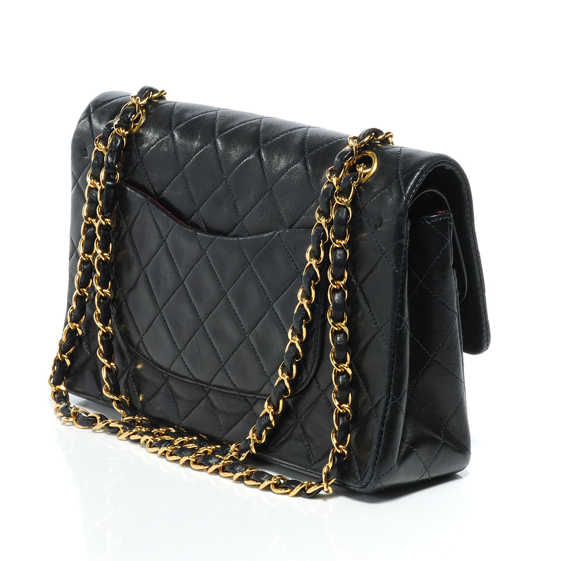 Chanel Lambskin Medium Double Flap Black 3 of 6