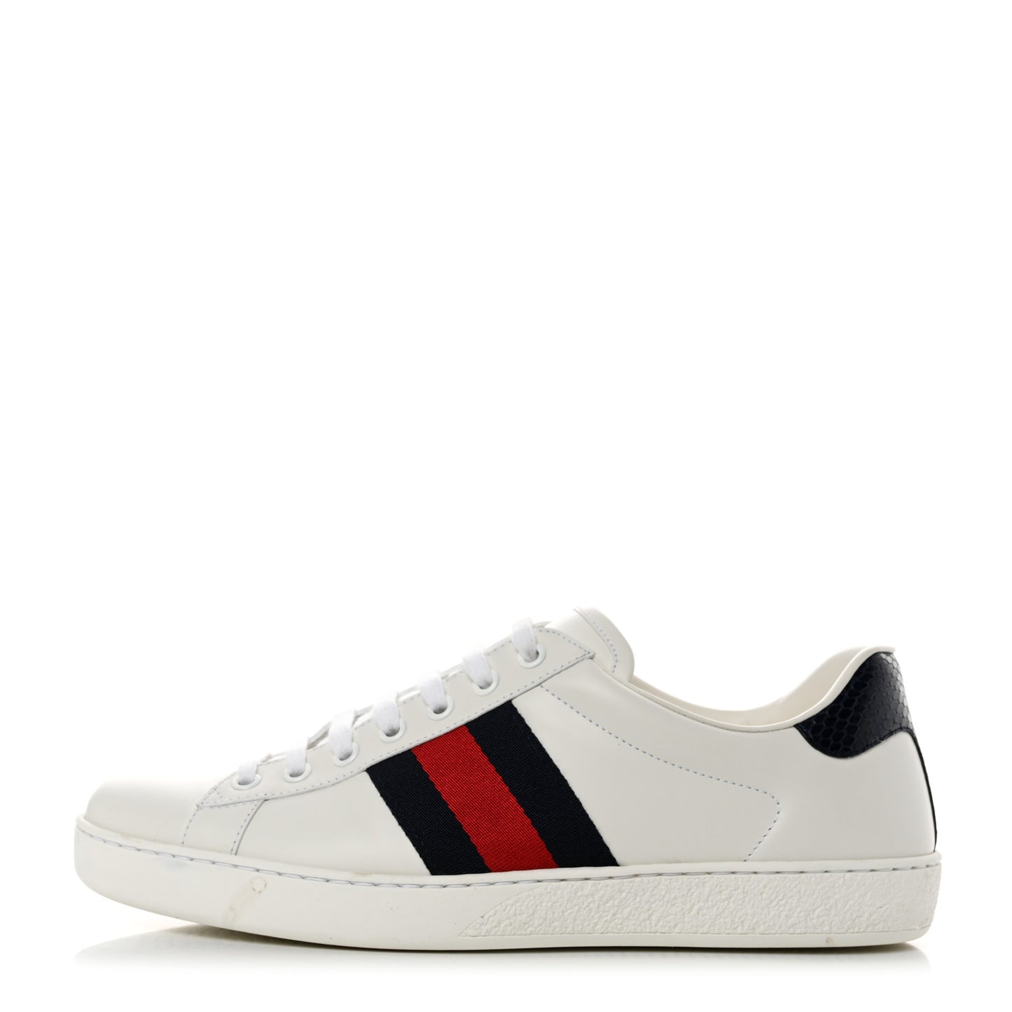 Miro Soft Calfskin Ayers Web Mens Ace Sneakers 7 White Blue