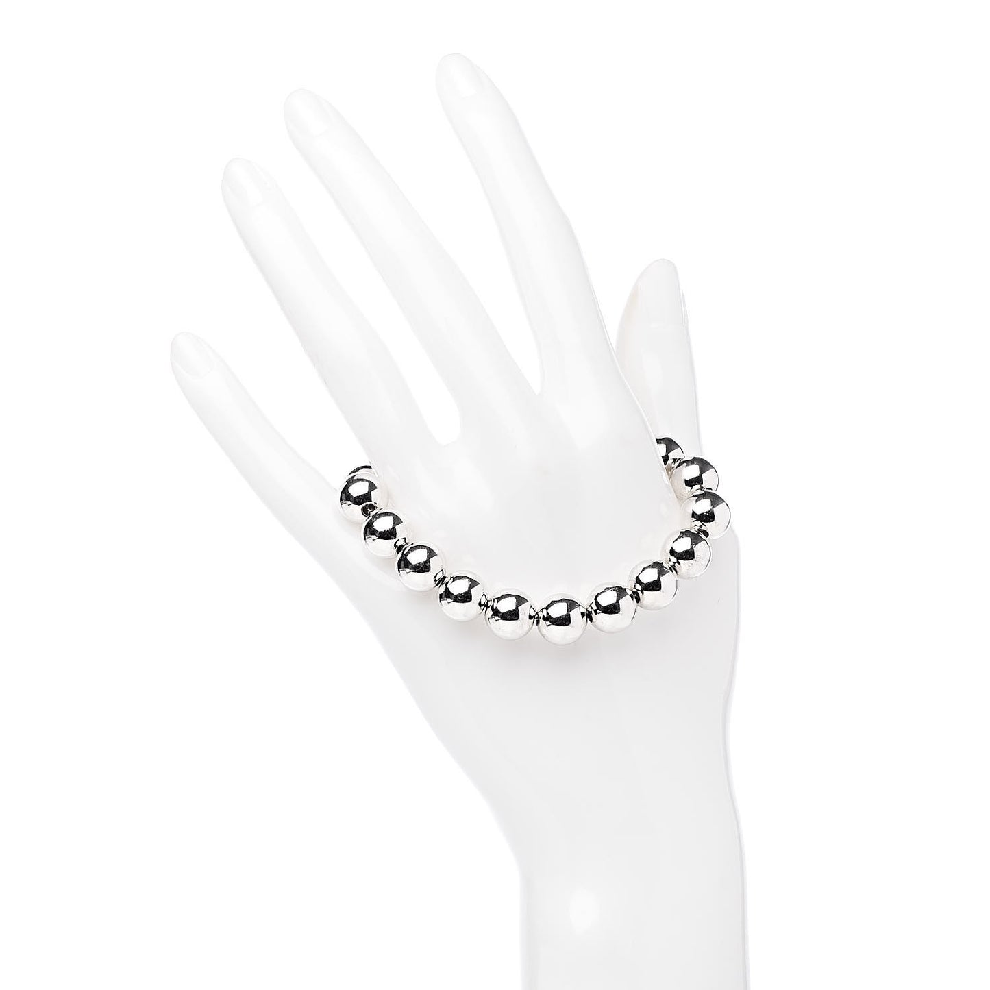 Sterling Silver 10mm HardWear Ball Bracelet
