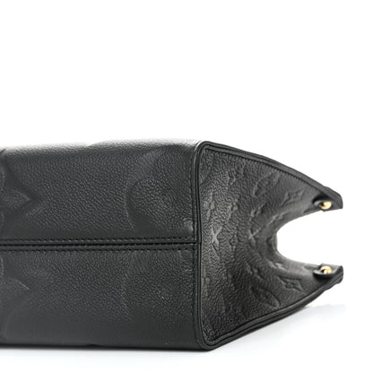 Louis Vuitton Empreinte Monogram Giant Onthego PM Black 9 of 9