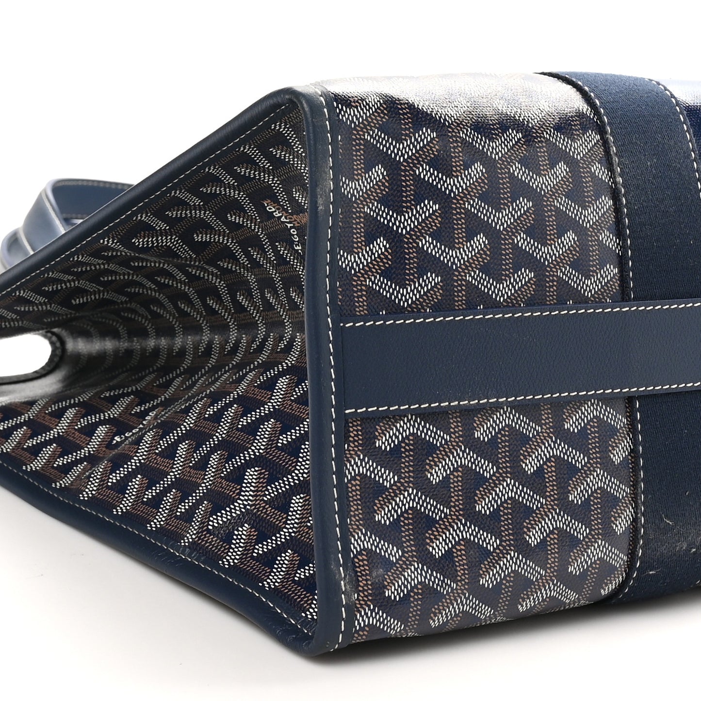 Goyardine Villette Tote Blue