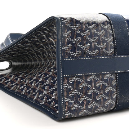 Goyard Goyardine Villette Tote Blue 9 of 10