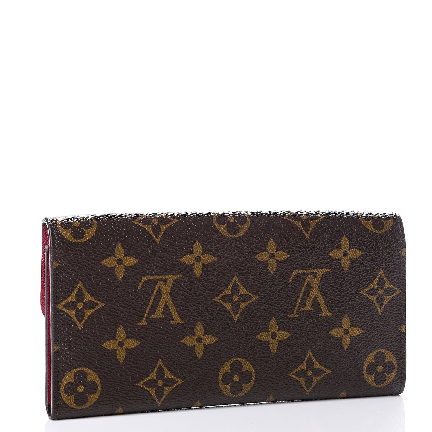 Monogram Emilie Wallet Fuchsia