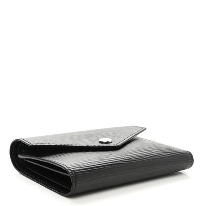 Louis Vuitton Epi Victorine Wallet Black 4 of 9