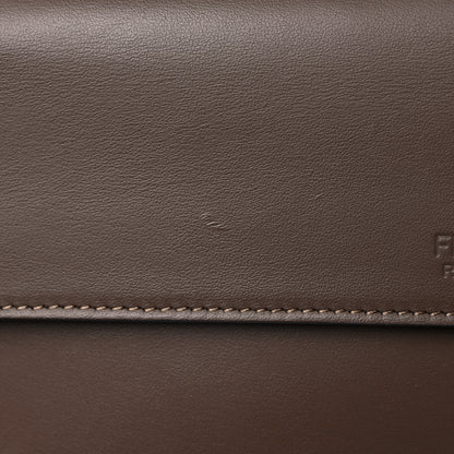 Fendi Vitello Century Opaco F is Fendi Kan I Shoulder Bag Tortora 11 of 12