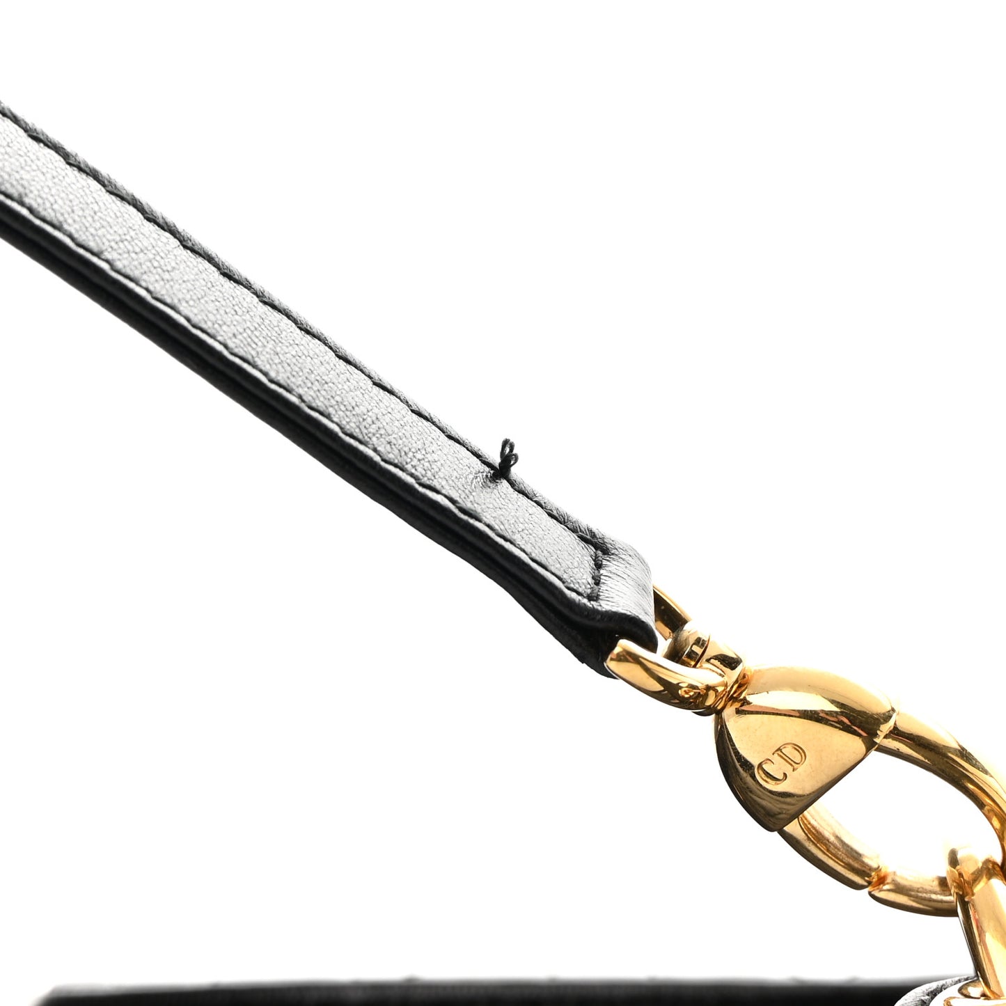 Lambskin Cannage Large Lady Dior Black