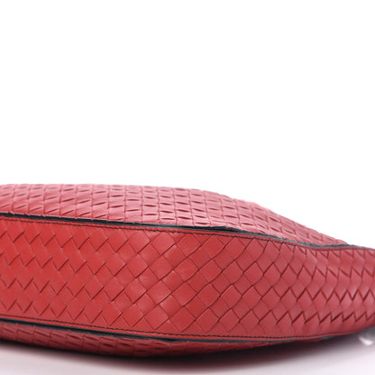 Bottega Veneta Nappa Intrecciato Small Loop Red 7 of 10