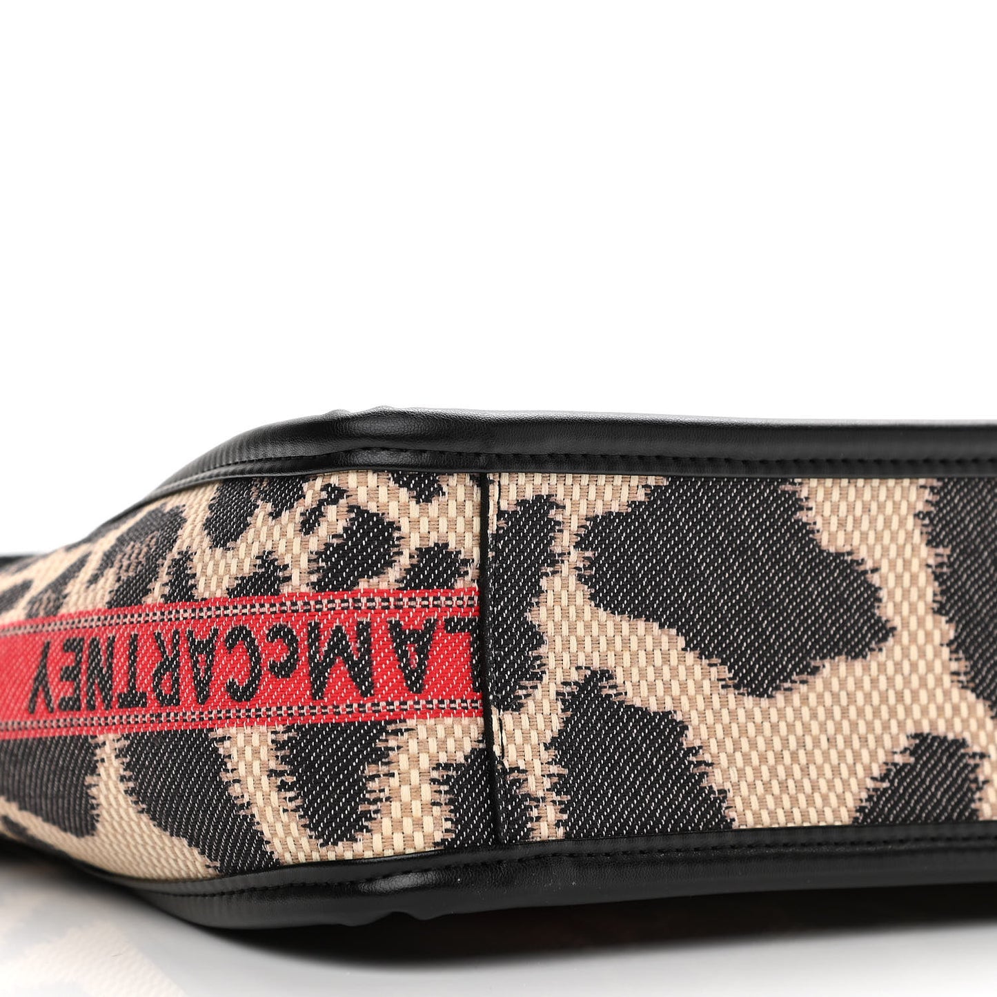 Eco Leopard Logo Mini Crossbody Black