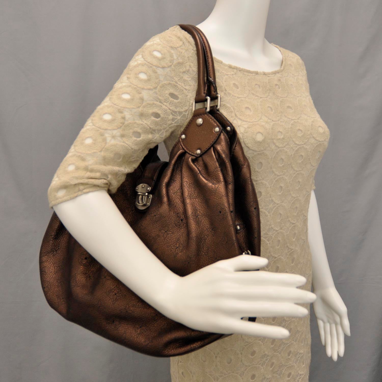 Louis Vuitton Mahina L Bronze 2 of 8