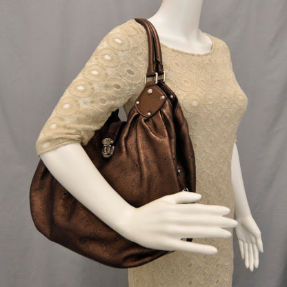 Louis Vuitton Mahina L Bronze 2 of 8