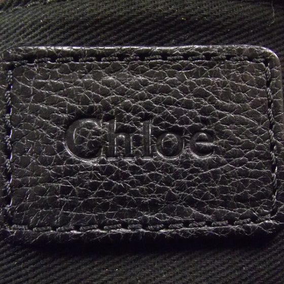 Chloe Python Medium Paraty Black 7 of 11