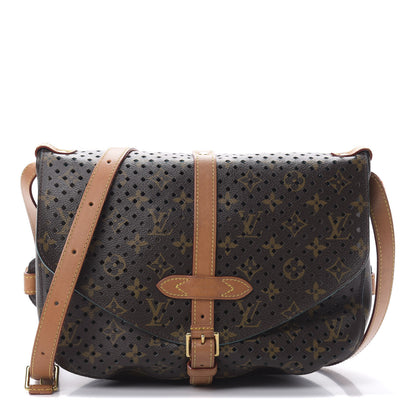 Louis Vuitton Monogram SC Flore Saumur Teal 1 of 15