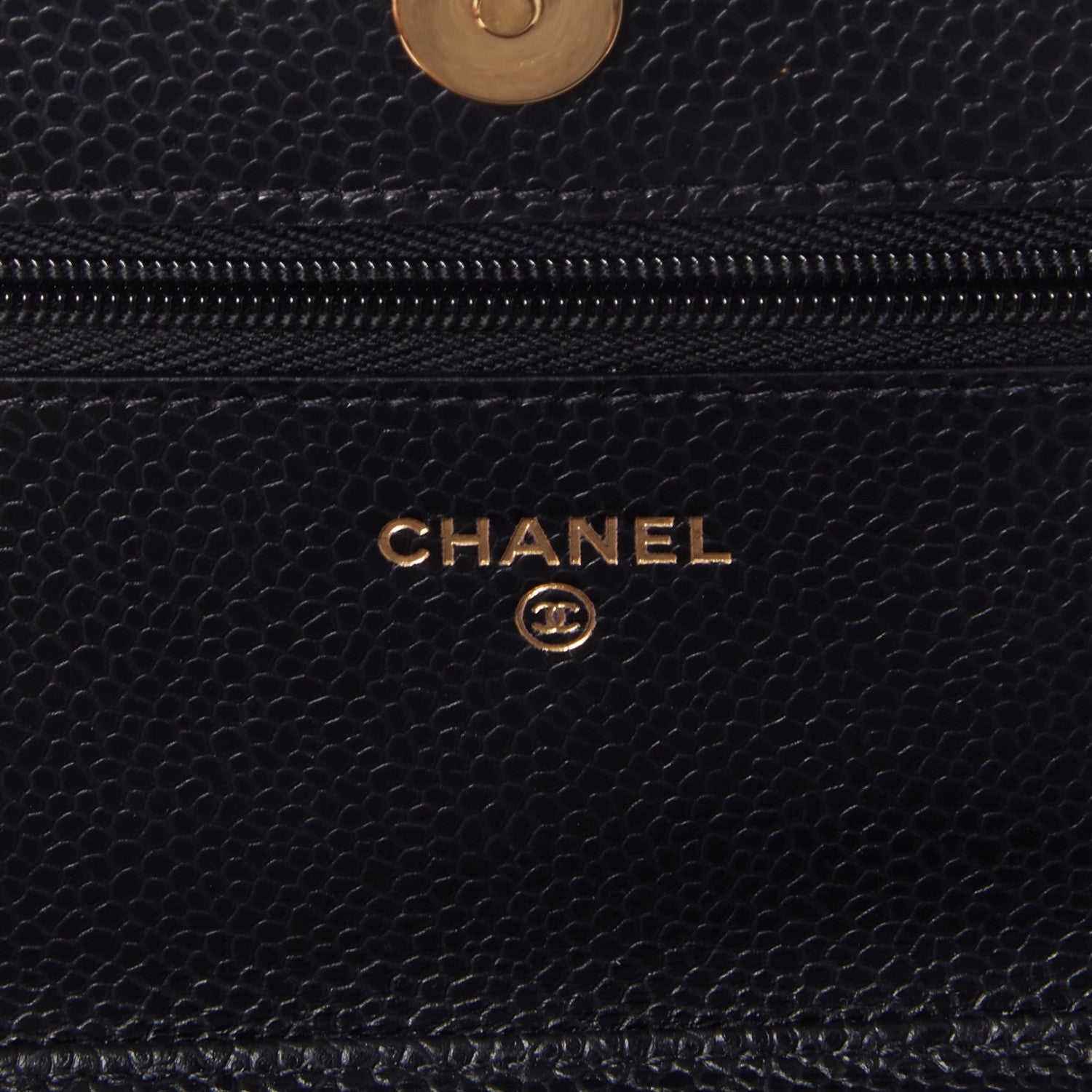 Chanel Caviar Quilted Wallet On Chain WOC Black 6 of 11
