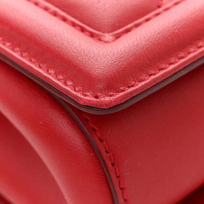 Dolce & Gabbana Calfskin Large Devotion Crossbody Bag Red 13 of 15