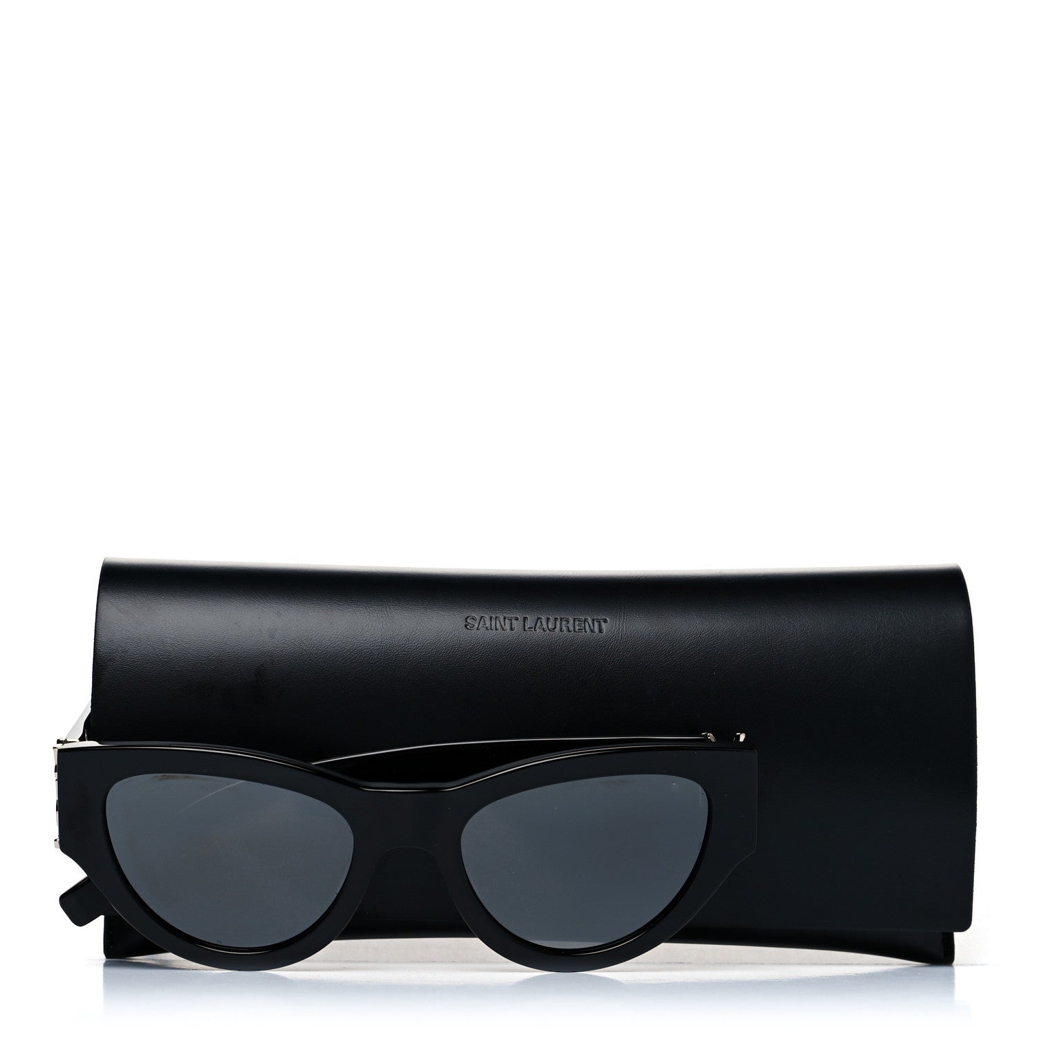 Saint Laurent Acetate Sunglasses SL M94 Black 7 of 7
