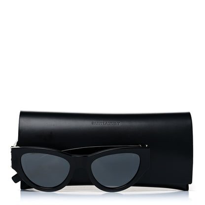 Saint Laurent Acetate Sunglasses SL M94 Black 7 of 7