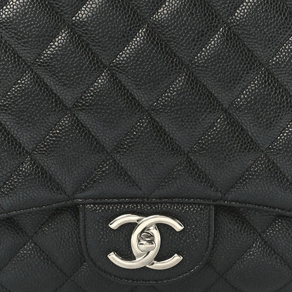 Chanel Caviar Quilted Maxi Double Flap Black 9 of 12